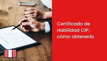 Certificado de Habilidad CIP