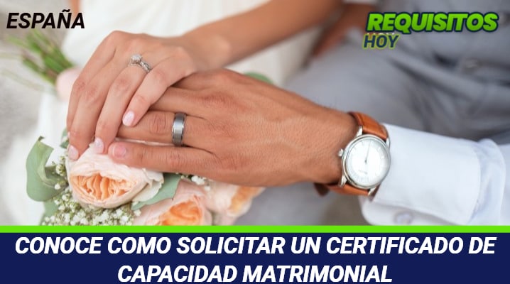 Certificado de Capacidad Matrimonial 