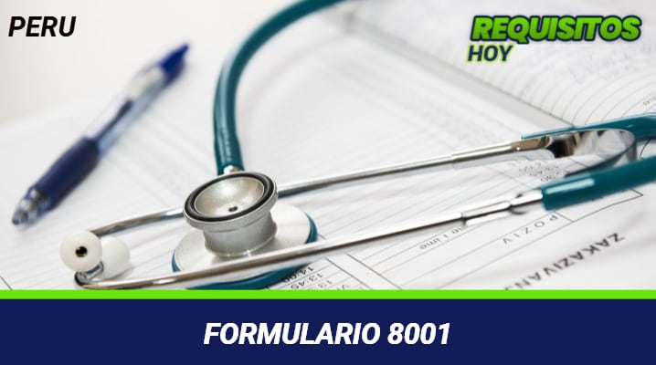 Formulario 8001 