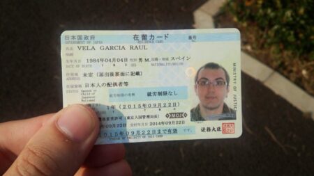 licencia trabajo japon