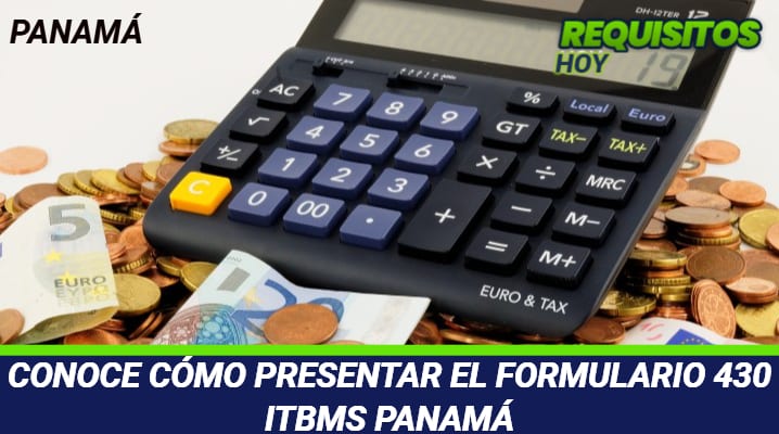 Formulario 430 ITBMS Panamá 