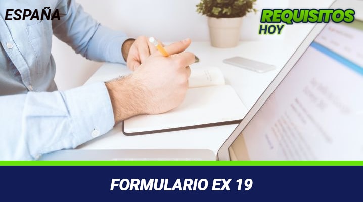 Formulario EX 19 