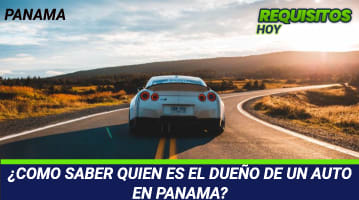 Como saber quién es el dueño de un auto en Panamá 