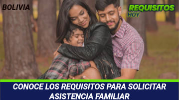 Requisitos para solicitar Asistencia Familiar Bolivia 