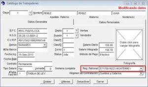 Como checar mis patrones registro patronal