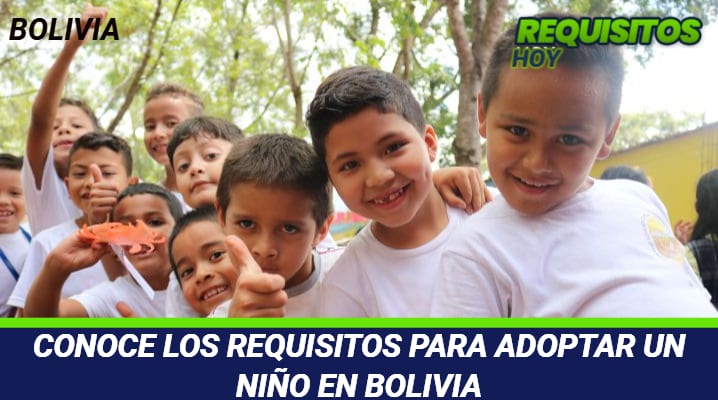 Requisitos para adoptar un niño en Bolivia 