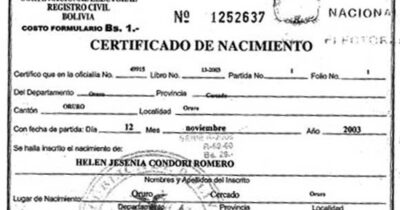 Requisitos para Matrimonio Civil en Bolivia