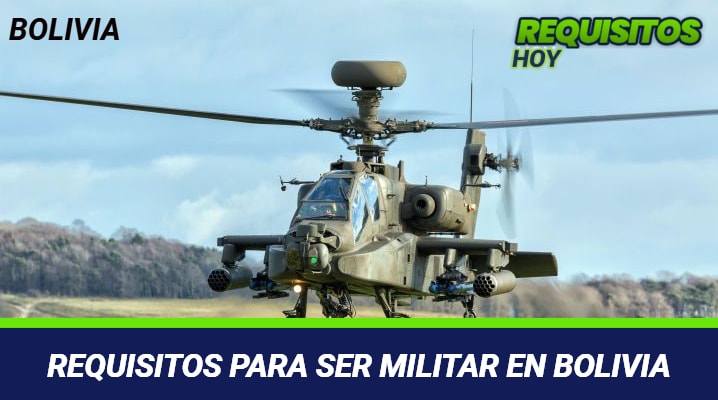 Requisitos para ser Militar en Bolivia 