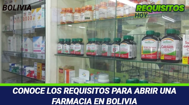 Requisitos para abrir una Farmacia en Bolivia 