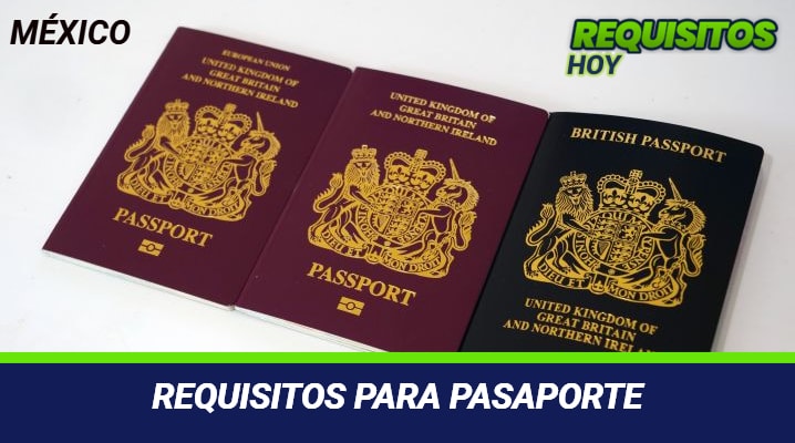 Requisitos para Pasaporte 
