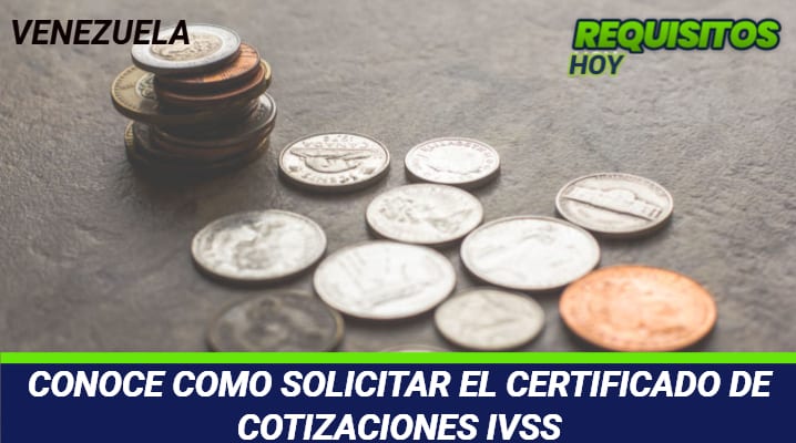 Certificado de Cotizaciones IVSS 