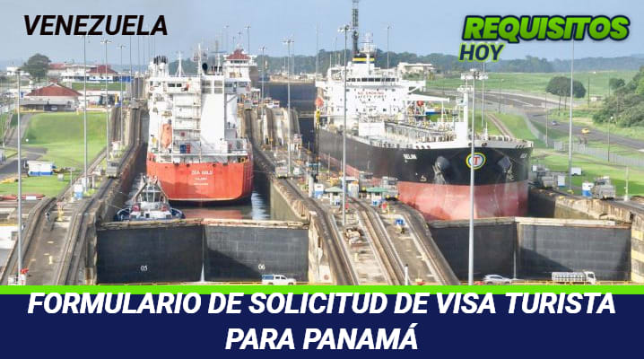 Formulario de solicitud de visa turista para Panamá 