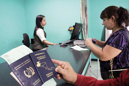 Solicitar cita para residencia temporal en Guatemala