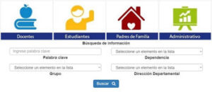 Busqueda de estudiante mineduc codigo de estudiante