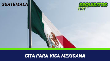 Cita para visa mexicana 