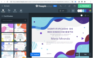 Certificado- De-reconocimiento