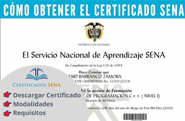 Certificado sena