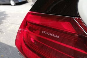 certificado de grabado de autopartes