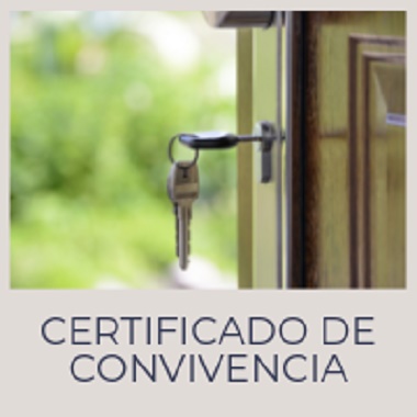 Requisitos para certificado de convivencia