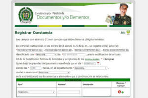 Conclusion cert de perdidad de documentos