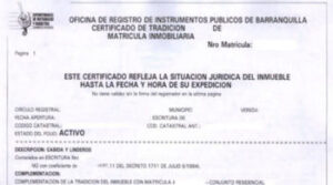 Conclusion cert propiedad horizontal