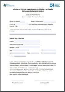 Conclusion certificado de vigencia IGJ