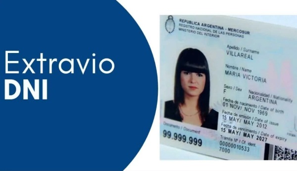 Denuncia Certificado de Extravió